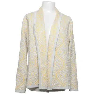 Cardigan (Yellow, Silver) from Passioni Polyamide, Viscose