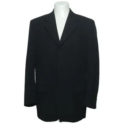Blazer (Noir) de Mario Grappa Polyester, Viscose, Laine