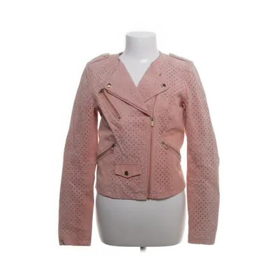 Leren jack (Roze) van Goosecraft Leer, Polyester
