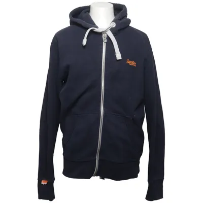 Sweat à capuche (Bleu) de Superdry Coton, Polyester