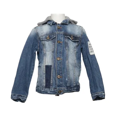 Jeansjacka (Blå, Grå) från Zara Boys Bomull, Viskos