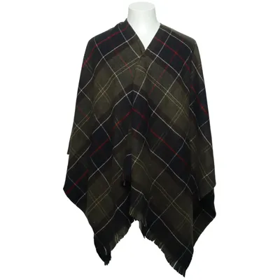 Poncho (Brown, Green, Multicolored) from Barbour