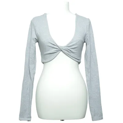 Boléro (Gris) de H&M Move Coton, Polyamide, Élasthane