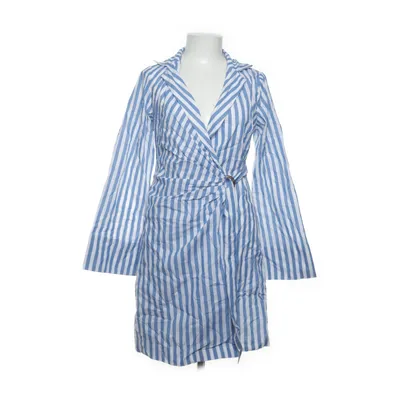 Wikkeljurk (Blauw, Wit) van Copperose Katoen