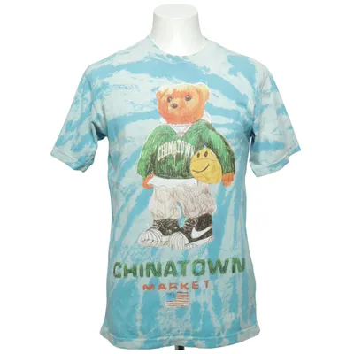 T-shirt (Bleu, Blanc, Multicolore) de Chinatown market Coton