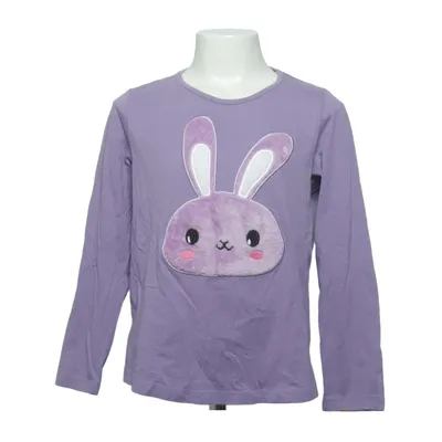 Långärmad t-shirt (Lila) från Lindex Kids Bomull, Polyester