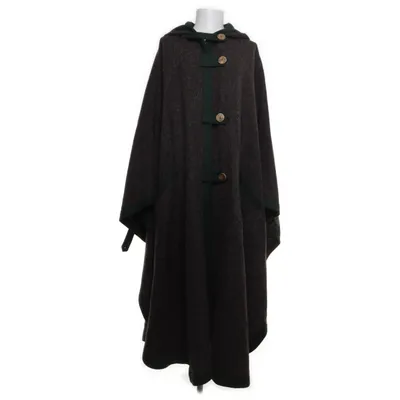 Cape (Marron, Vert) de Hammerschmid Laine d'alpaga, Laine