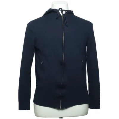 Hættetrøje (Blå) fra Aquascutum Læder, Merinould