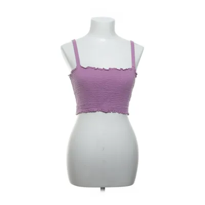 Crop top (Purple) from Weekday Viscose