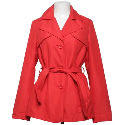 Trenchcoat (Röd) från KappAhl Polyester