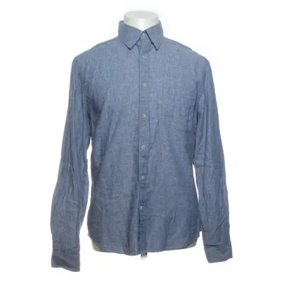 Skjorta (Blå) från Dressmann Bomull, Linne