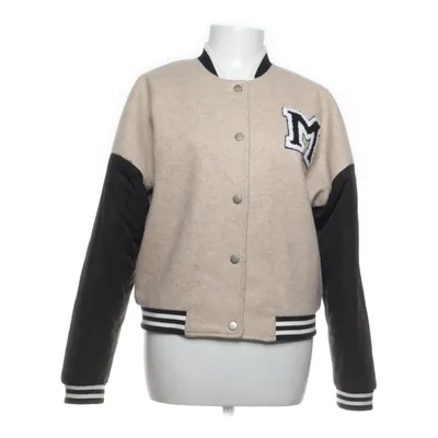 Collegejacka (Beige, Svart, Vit) från Freequent Akryl, Polyester