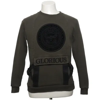 Sweatshirt (Vert, Noir) de Glorious Gangsta Coton, Élasthane