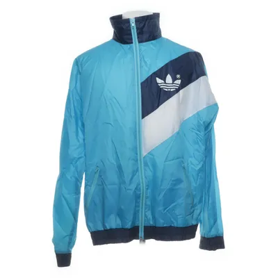 Träningsjacka (Blå, Vit) från Adidas Polyamid