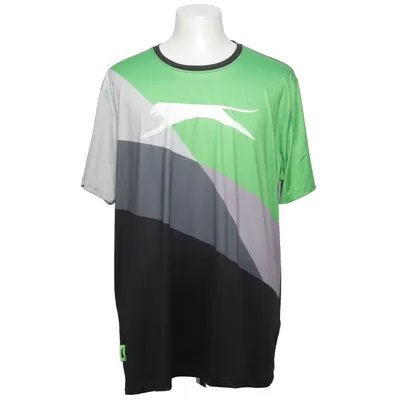 T-shirt (Vert, Gris, Noir) de Slazenger Élasthane, Polyester