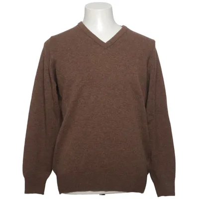 Pullover (Brown) from Hawick Knitwear Wool