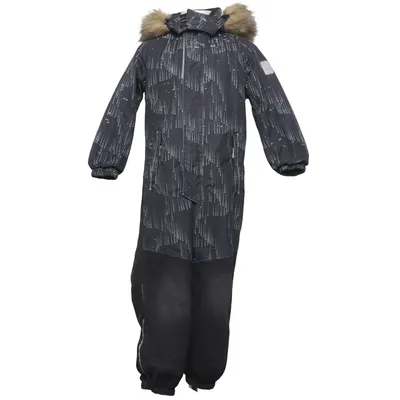 Overall (Zwart) van Reima Imitatiebont, Polyamide, Polyester, Polyurethaan