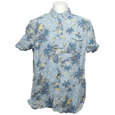 Kortærmet skjorte (Blå, Flerfarvet) fra Levi Strauss & Co Bomuld, Linned