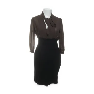 Klänning (Brun, Svart) från Kaos Elastan, Polyamid, Polyester, Viskos