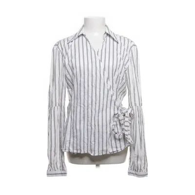 Omlottblus (Vit, Svart) från Flash Classic Bomull, Elastan, Polyester