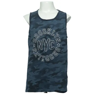 Basketbalshirt (Blauw, Zwart) van Trn1961 Katoen, Polyester