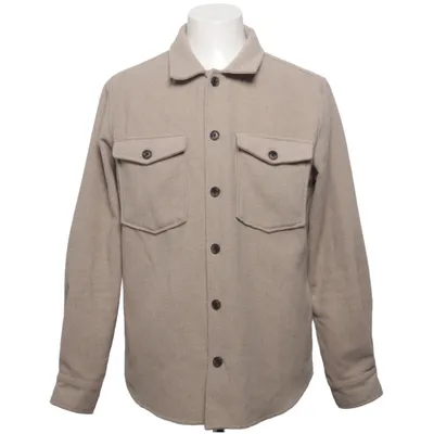 Överskjorta (Beige) från Strömberg Polyester, Ull