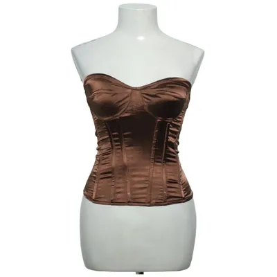 Korset (Bruin) van PrettyLittleThing Elastaan, Polyester