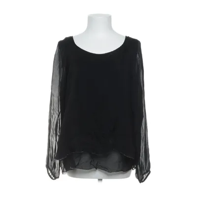 Blus (Svart) från Seven Days Elastan, Silke, Viskos
