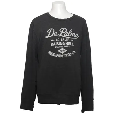 Sweatshirt (Gris) de DePalma Coton, Polyester, Viscose
