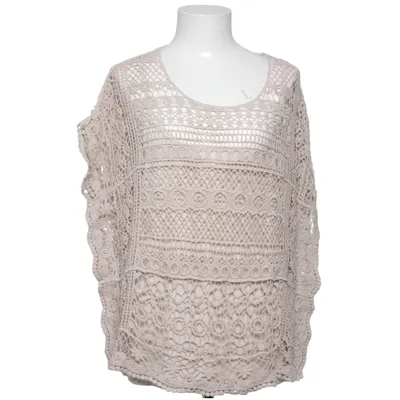 Topp (Beige) från Gina Bomull, Polyester, Viskos