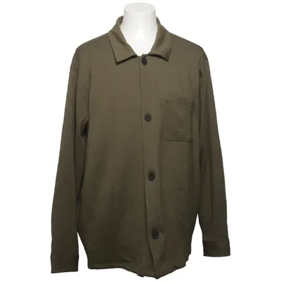 Överskjorta (Grön) från Sams Elastan, Polyester, Viskos