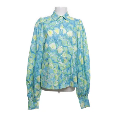 Blouse (Blue, Multicolored) from Stylewe Polyester