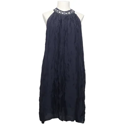 Jurk (Blauw) van Mirelle Elastaan, Zijde, Viscose