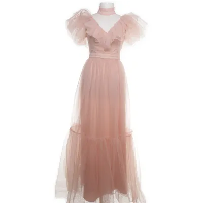 Robe de soirée (Rose) de By Malina Élasthane, Nylon, Polyester