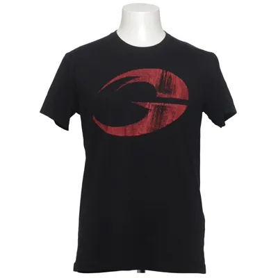 T-shirt (Black, Red) from Gasp Cotton, Polyester