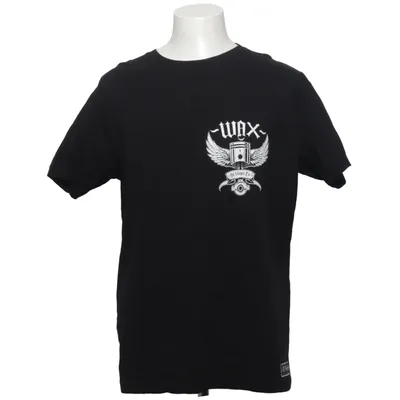 T-shirt (Zwart) van Wax Katoen
