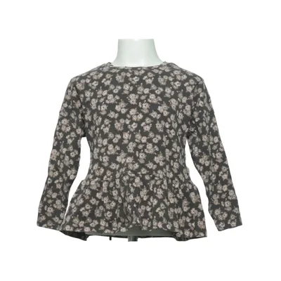 Peplum Top (Schwarz, Beige) von Wheat Elasthan, Bio-Baumwolle