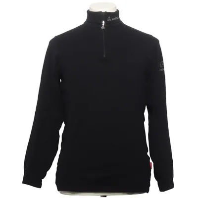 Base layer shirt (Black) from Löffler Cotton, Elastane, Modal