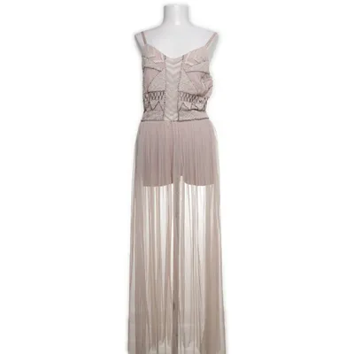 Maxi dress (Pink) from Lace & Beads Polyester, Viscose