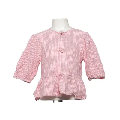 Blouse (Rose, Blanc) de Lindex Coton