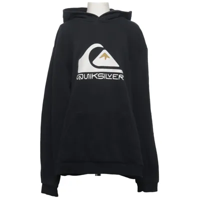 Hoodie (Black) from Quiksilver Cotton, Polyester