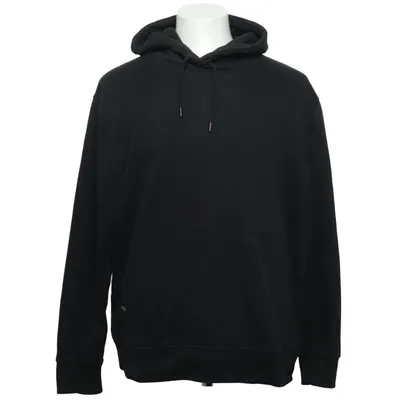 Sweat à capuche (Noir) de Topman Coton, Élasthane, Polyester