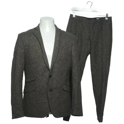 Jakkesæt (Brun) fra RW&CO Akryl, Bomuld, Polyester, Silke, Uld
