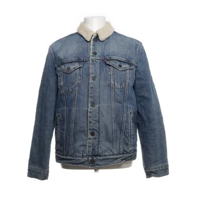 Gevoerde spijkerjas (Blauw) van Levi Strauss & Co Polyamide, Polyester