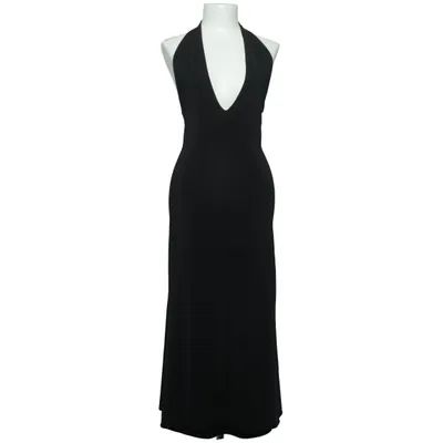 Halterneck-kjole (Sort) fra Meshki Elastan, Genanvendt polyester