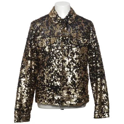 Veste (Noir, Or) de ASOS Coton, Polyester