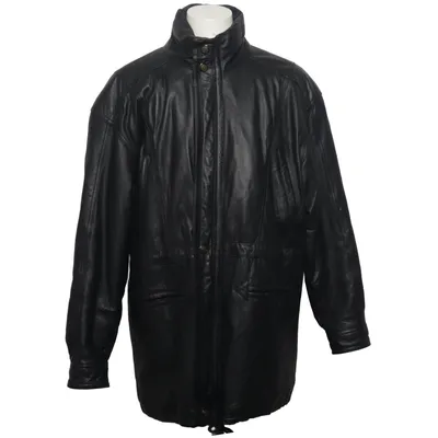 Veste en cuir (Noir) de Prince Cuir, Polyester