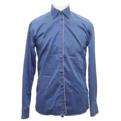Shirt (Blauw) van Eton Katoen