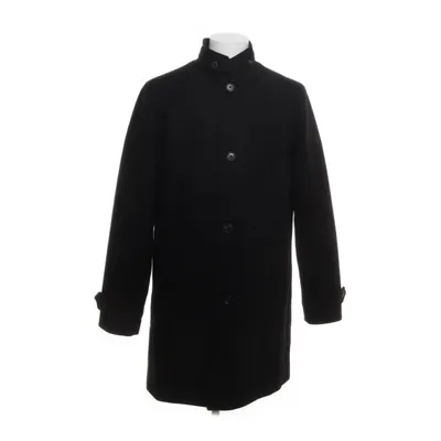 Frakke (Sort) fra Jack & Jones Polyester, Uld