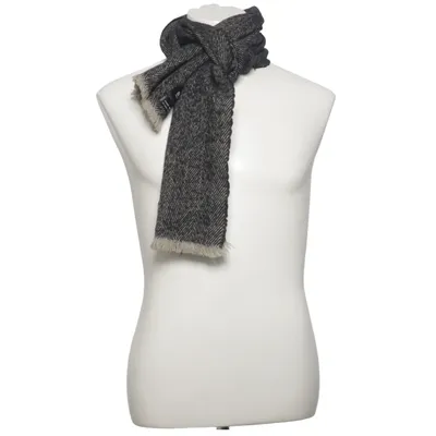 Écharpe (Noir, Beige) de Hugo Boss Laine